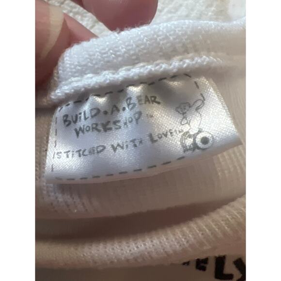 Build-A-Bear BABW Outfit Patriotic Red White Blue Hug Freely Top Shorts Hat Jean - Picture 4 of 10